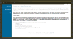 Desktop Screenshot of marionfinancial.com